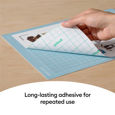 2010626 - Cricut Joy XTRA Light Grip Machine Mat; 1 reusable machine mat 8.5 in x 12 in (21.6 cm x 30.5 cm); for lightweight materials like paper, thin cardstock & printable materials